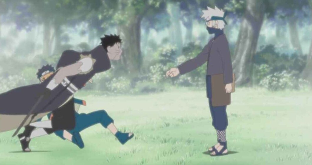 Kakashi vs Obito, the Greatest moment from Naruto